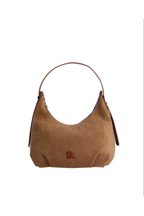 ORI7838012 BOLSO DE HOMBRO CAMEL DON ALGODON