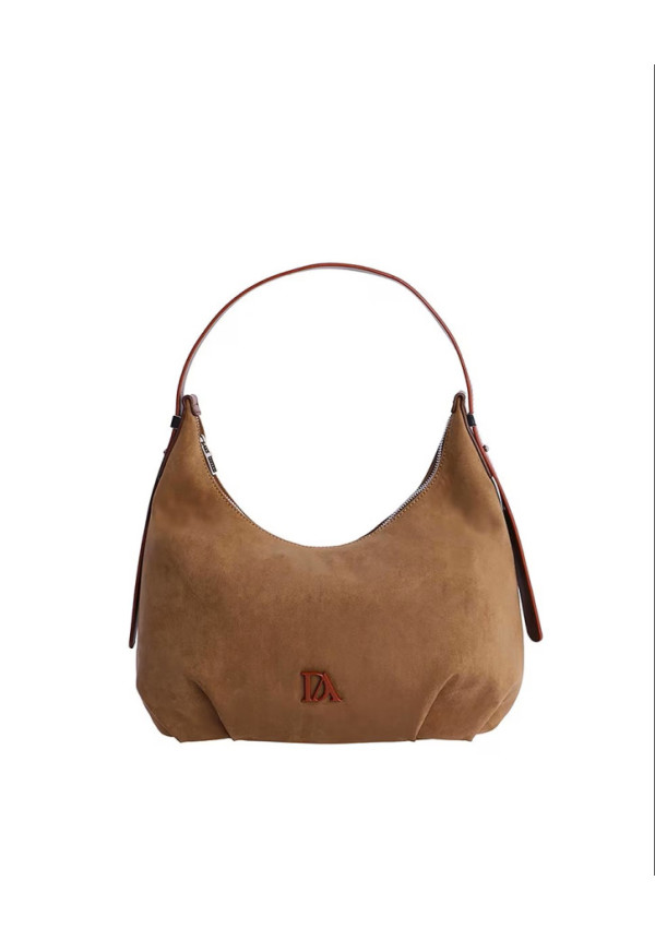 ORI7838012 BOLSO DE HOMBRO CAMEL DON ALGODON