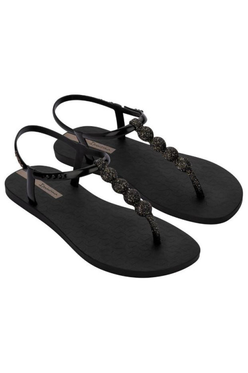 IPANEMA 27299 CLASS EASY ON GLOW FEM BD942 BLACK GLITTER GREY 