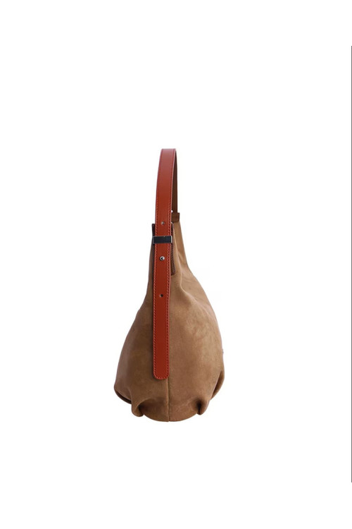 ORI7838012 BOLSO DE HOMBRO CAMEL DON ALGODON
