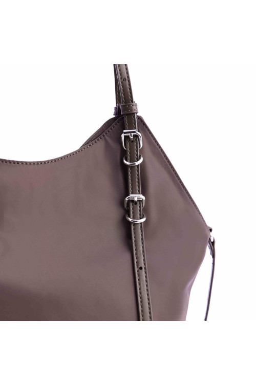 ORI7812050 BOLSO HOMBRO TAUPE DON ALGODON