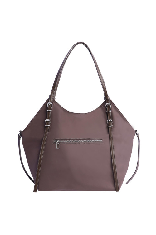 ORI7812050 BOLSO HOMBRO TAUPE DON ALGODON