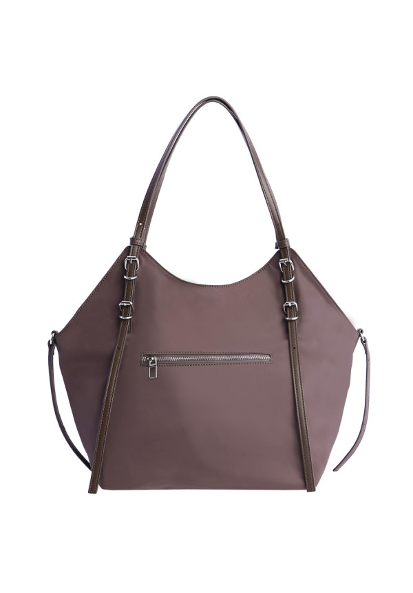 ORI7812050 BOLSO HOMBRO TAUPE DON ALGODON