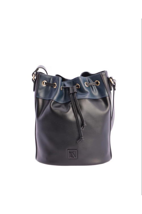 ORI7854001 BOLSO SACO NEGRO DON ALGODON 