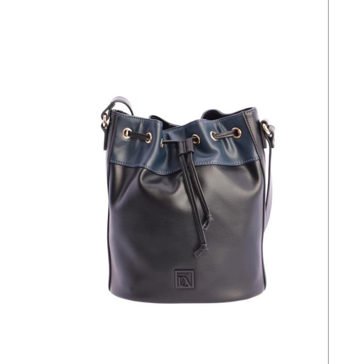 ORI7854001 BOLSO SACO NEGRO DON ALGODON 