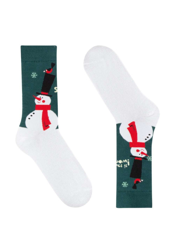 KYLIE CRAZY CALCETINES MUÑECO DE NIEVE C220406