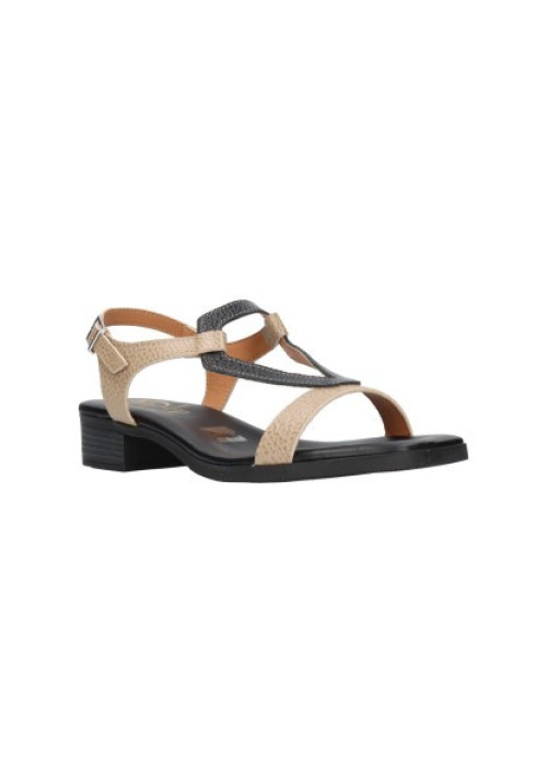 OH! MY SANDALS 5168 TAUPE COMBI