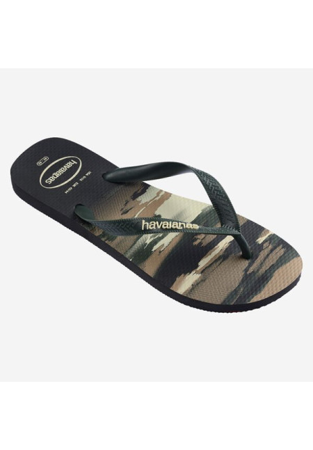 TOP CAMU BLACK GREEN OLIVE  HAVAIANAS