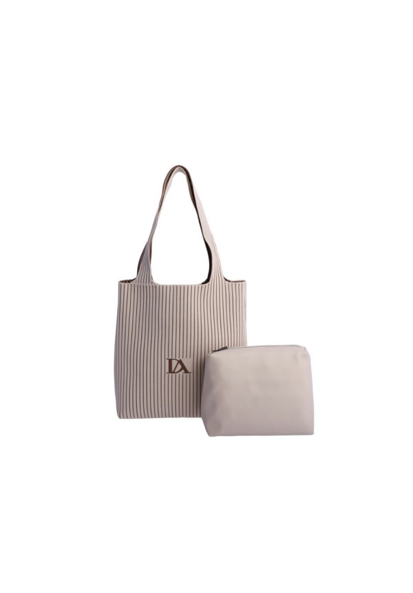 7854016 BOLSO HOMBRO MARFIL DON ALGODON
