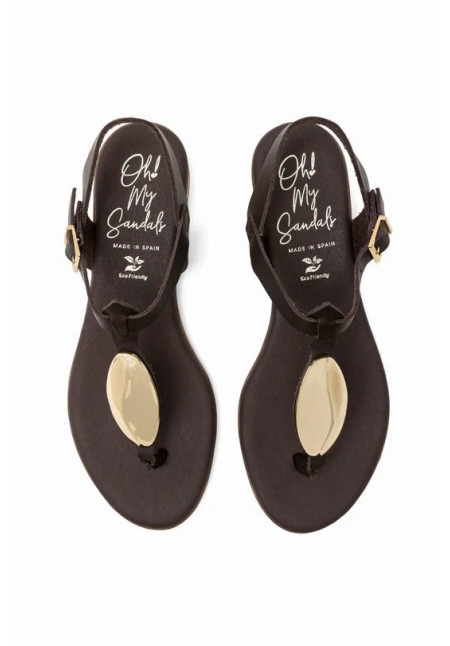 5864 MARRON OH! MY SANDALS