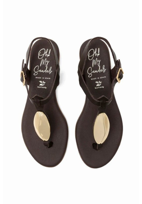 5864 MARRON OH! MY SANDALS