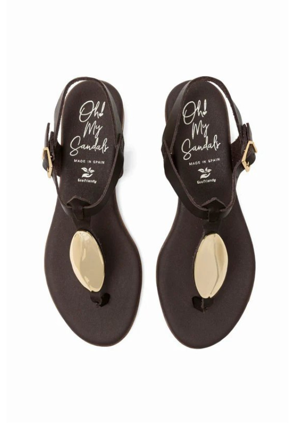 5864 MARRON OH! MY SANDALS