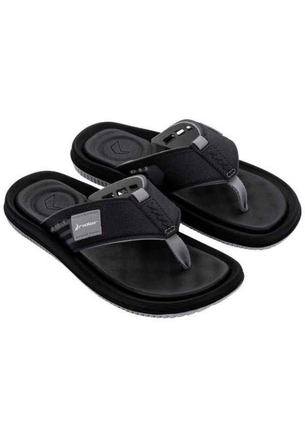 RIDER 83876 FIJI THONG AD BQ298 BLACK GREY 