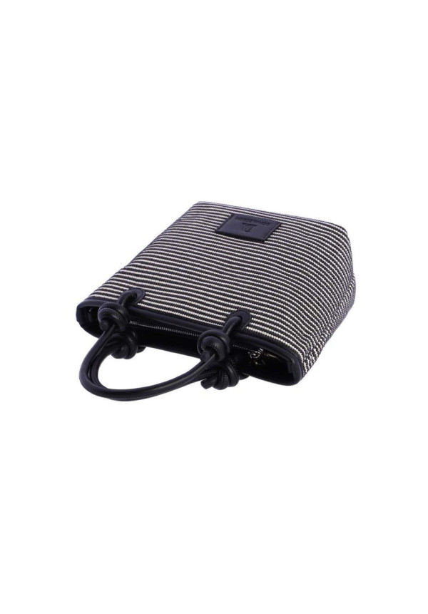 7815001 BOLSO MANO NEGRO DON ALGODON