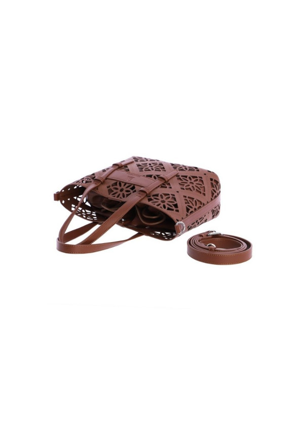 7846051 BOLSO MANO MARRON 