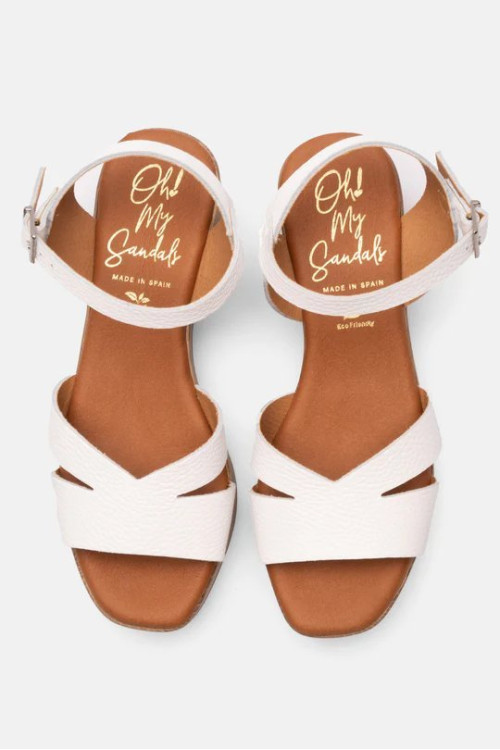 5921 DOYA BLANCO OH! MY SANDALS