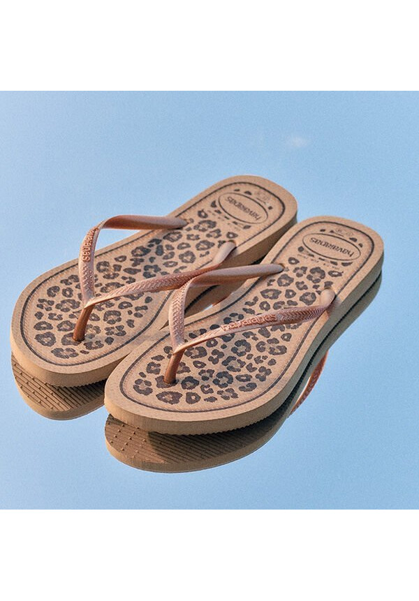 SLIM ANIMALS ROSE GOLD HAVAIANAS