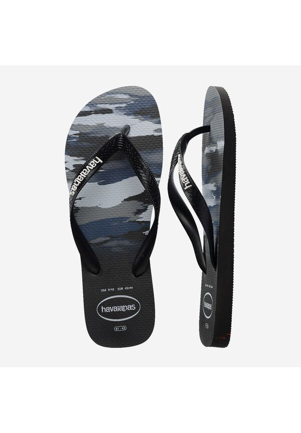 TOP CAMU BLACK BLACK WHITE HAVAIANAS