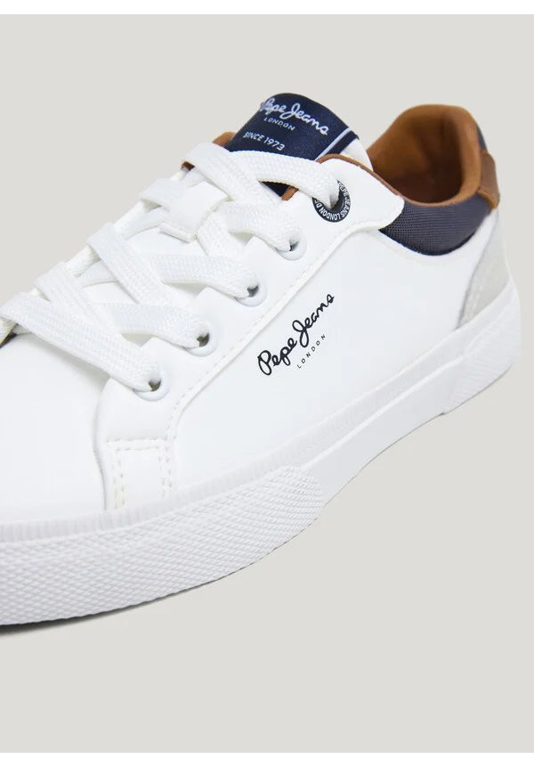 KENTON COURT WHITE 800 PEPE JEANS LONDON