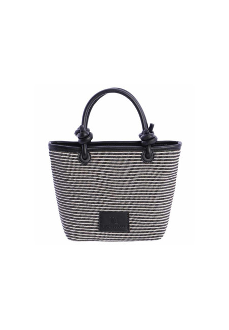 7815001 BOLSO MANO NEGRO DON ALGODON