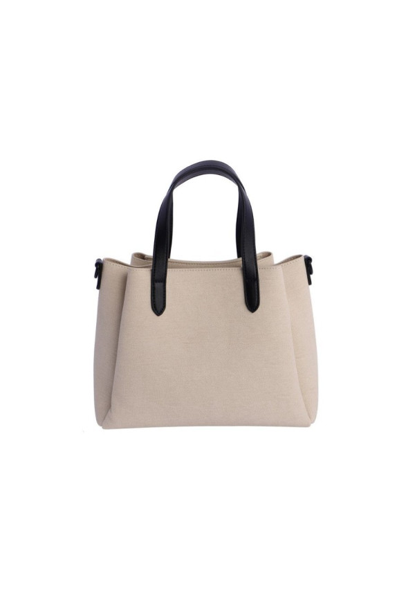 7861001 BOLSO MANO C B NEGRO DON ALGODON