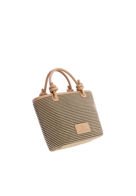 7815012 BOLSO MANO CAMEL DON ALGODON
