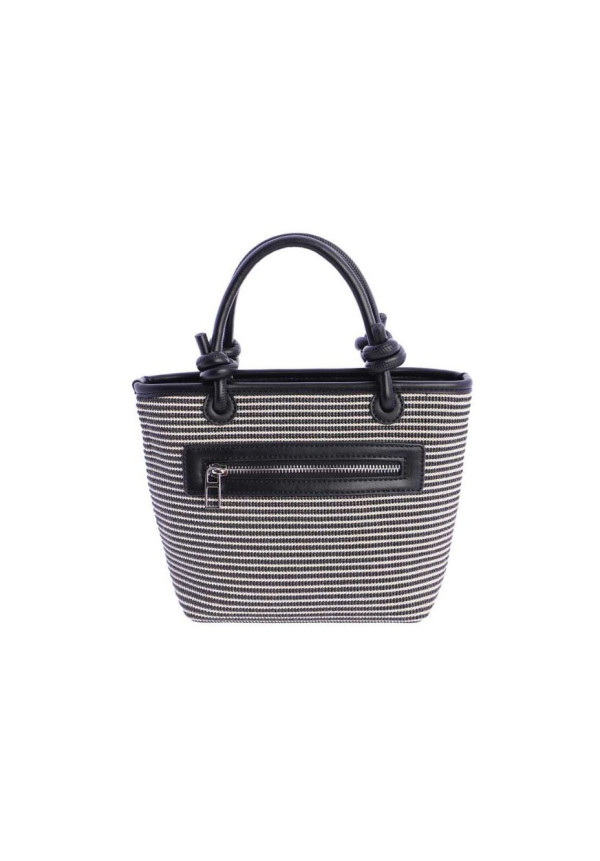 7815001 BOLSO MANO NEGRO DON ALGODON