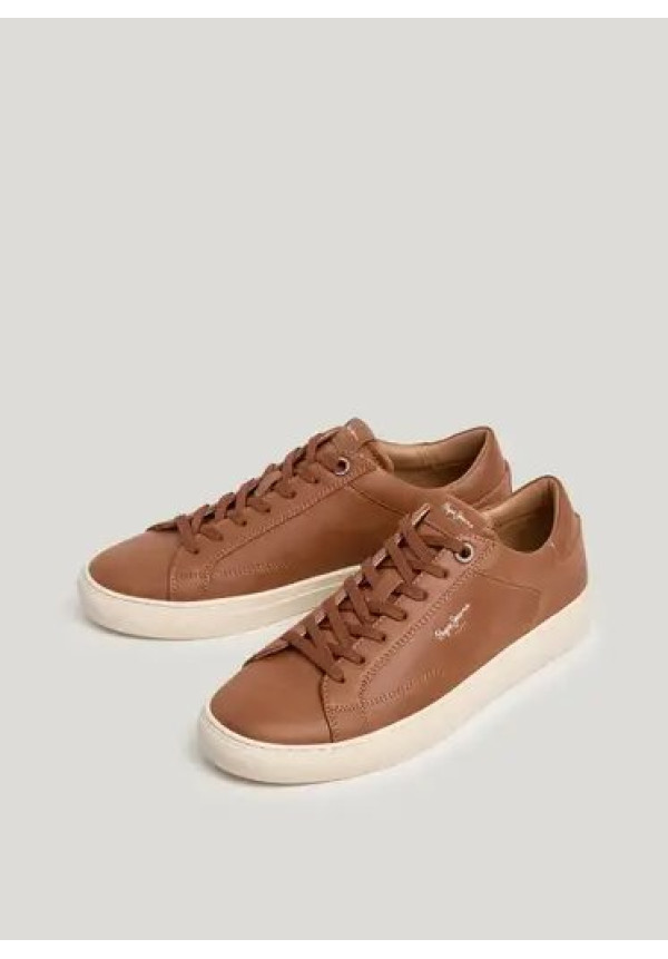 JOE BASIC 869 TAN BROWN PEPE JEANS LONDON