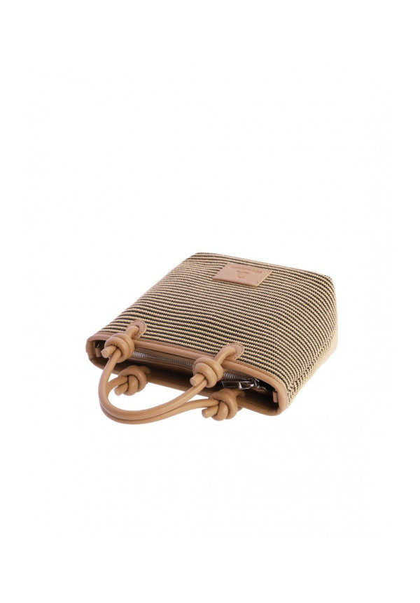 7815012 BOLSO MANO CAMEL DON ALGODON