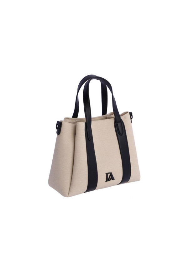 7861001 BOLSO MANO C B NEGRO DON ALGODON