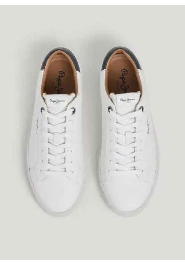 JOE BASIC 800 WHITE PEPE JEANS LONDON