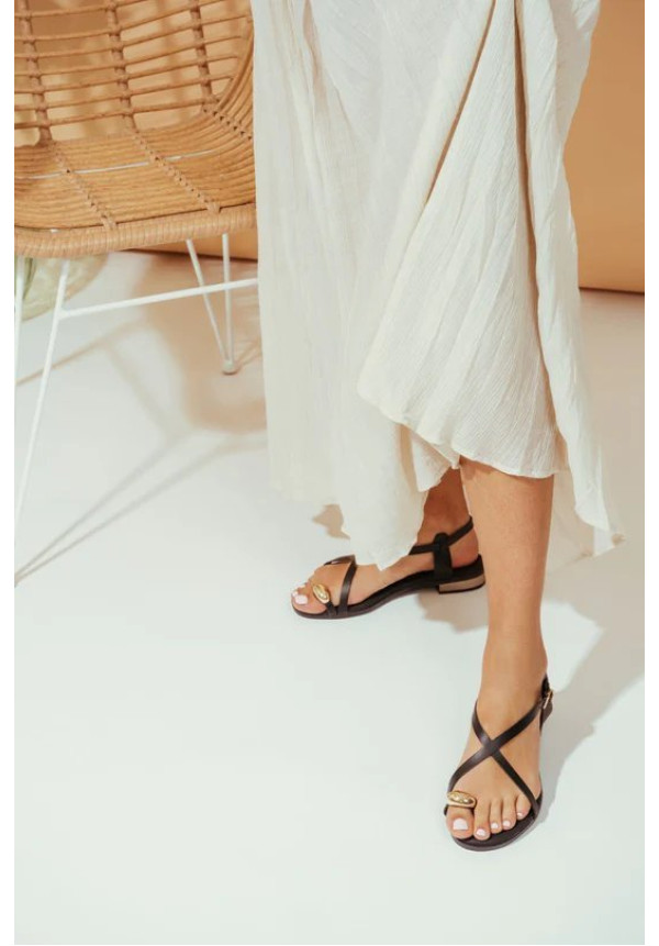 5863 NEGRO OH! MY SANDALS 