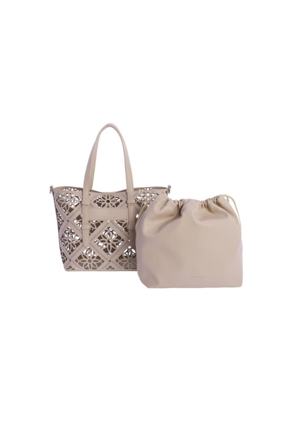 7846016 BOLSO MANO MARFIL DON ALGODON