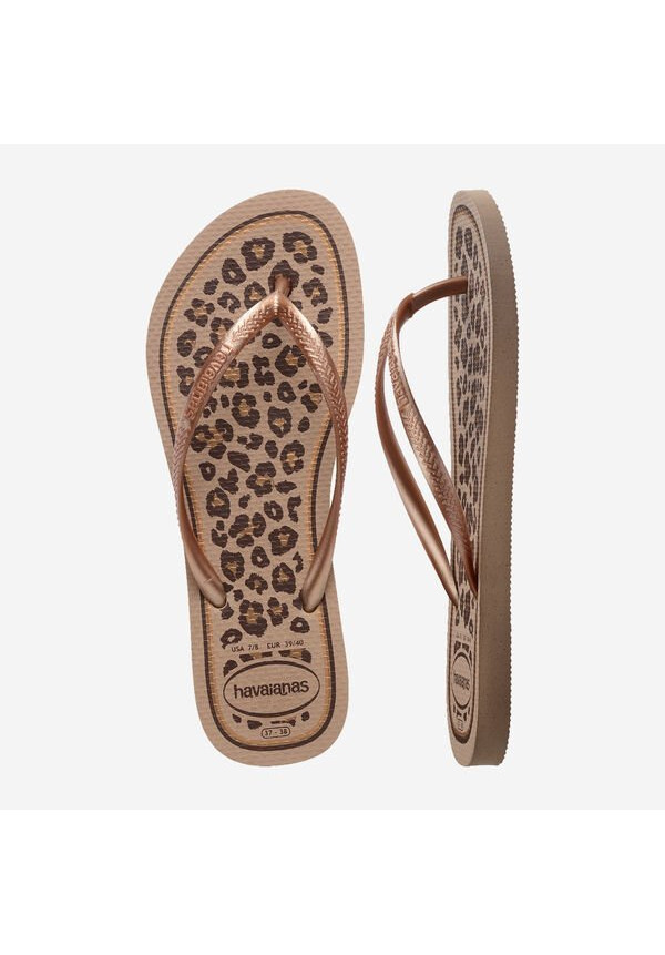 SLIM ANIMALS ROSE GOLD HAVAIANAS