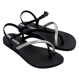 IPANEMA 83782 ELEGANT SANDAL FEM BN808 BLACK SILVER IPANEMA 83782 ELEGANT SANDAL FEM BN808 BLACK SILVER