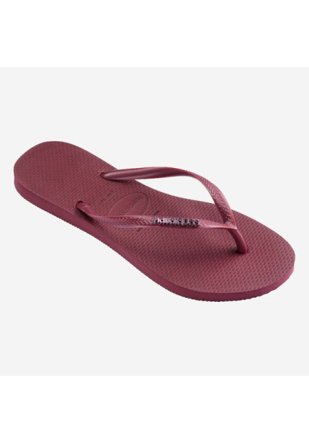 SLIM LOGO METALLIC AMARANTO HAVAIANAS
