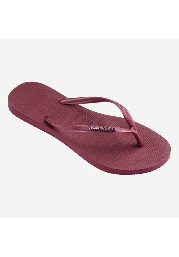 SLIM LOGO METALLIC AMARANTO HAVAIANAS