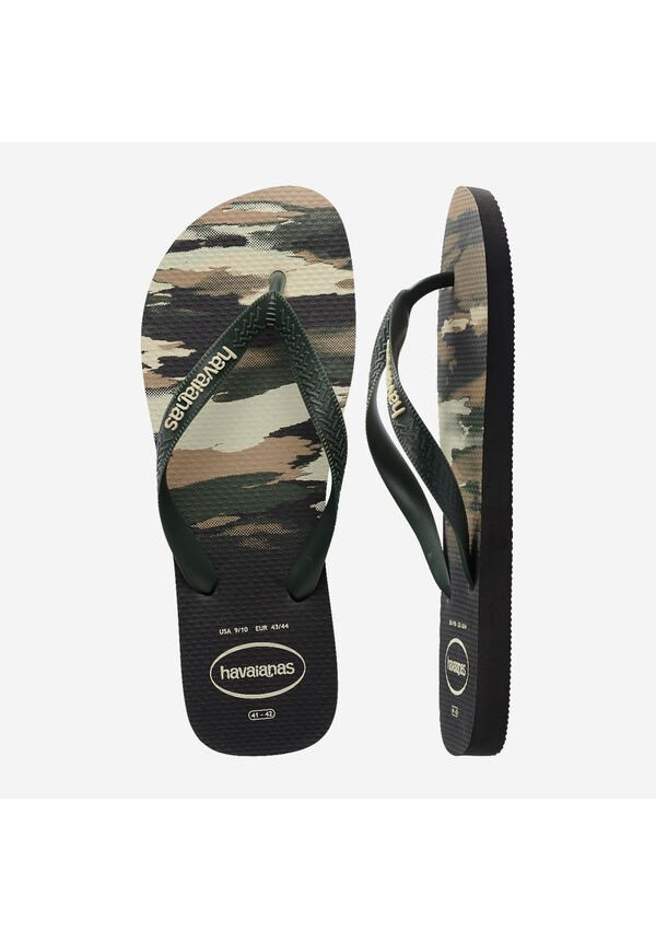 TOP CAMU BLACK GREEN OLIVE  HAVAIANAS