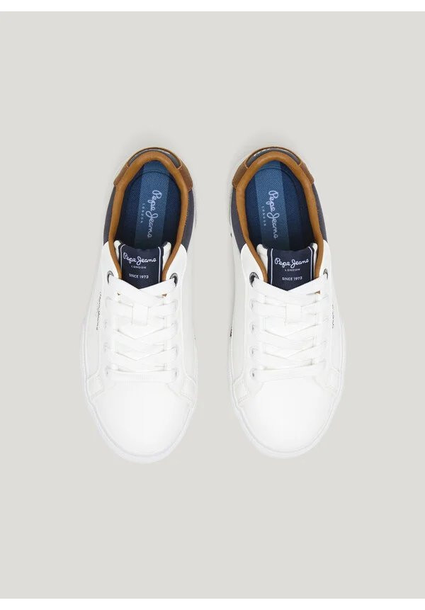 KENTON COURT WHITE 800 PEPE JEANS LONDON
