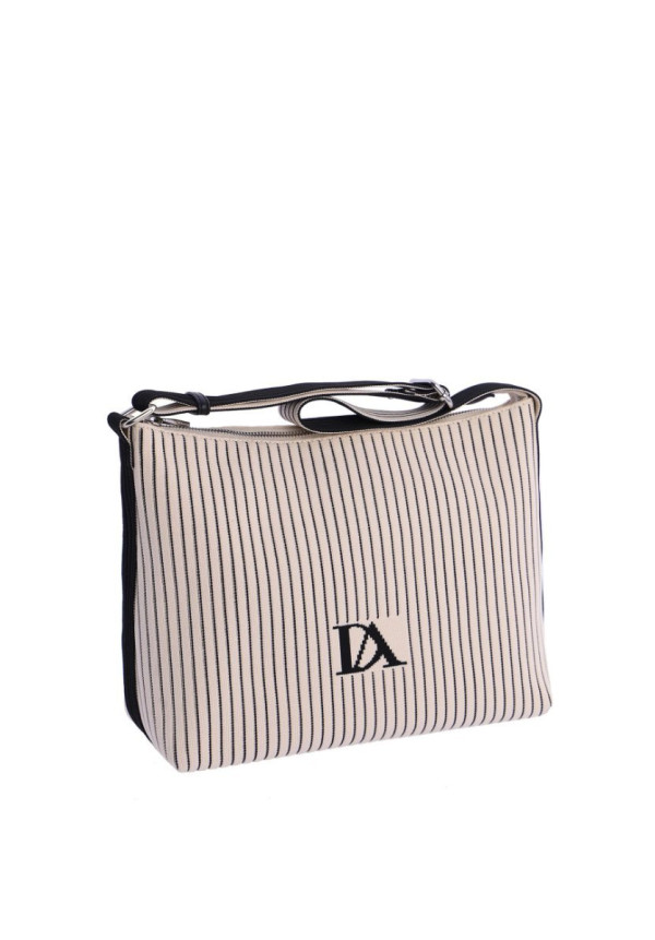7855001 BOLSO HOMBRO NEGRO DON ALGODON 