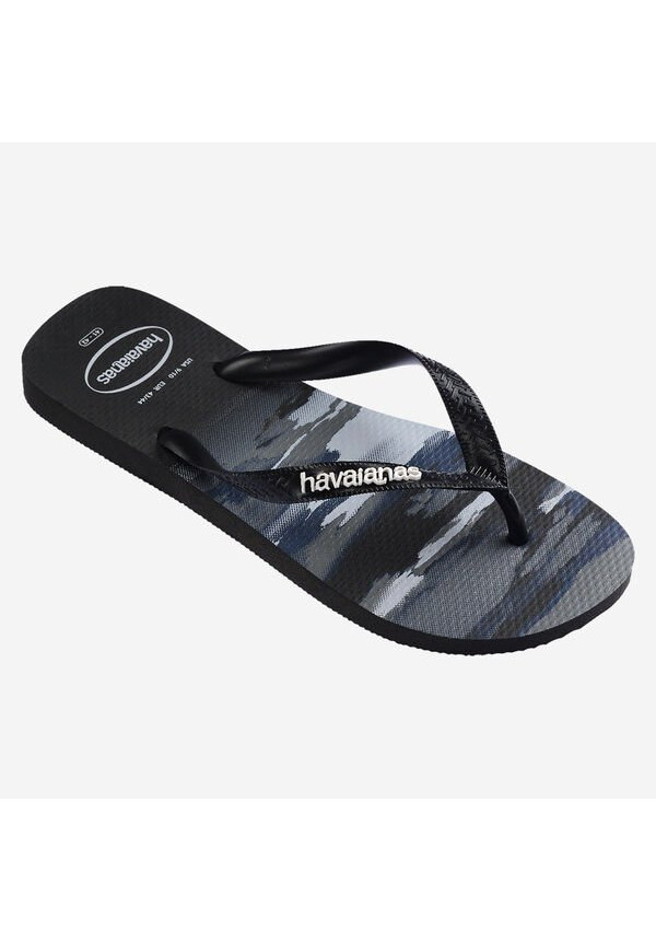 TOP CAMU BLACK BLACK WHITE HAVAIANAS