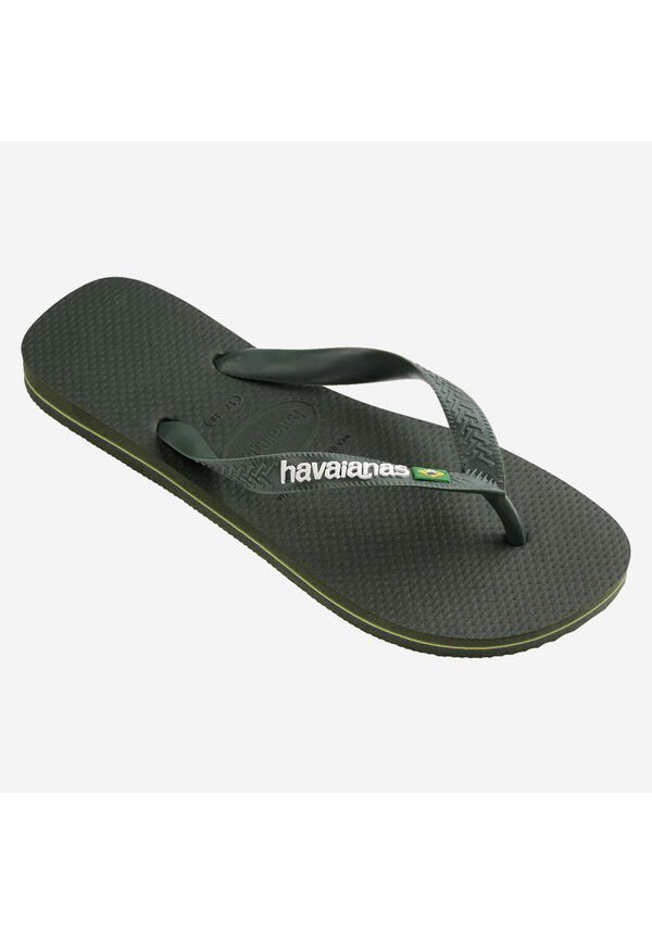 BRASIL LOGO VERDE OLIVE HAVAIANAS