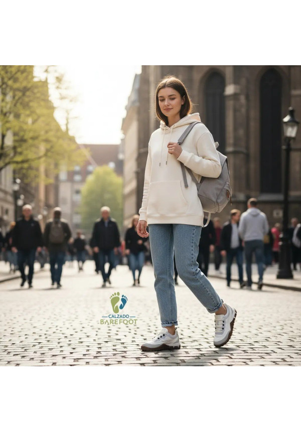 ENZO WHITE COQUEFLEX BAREFOOT 