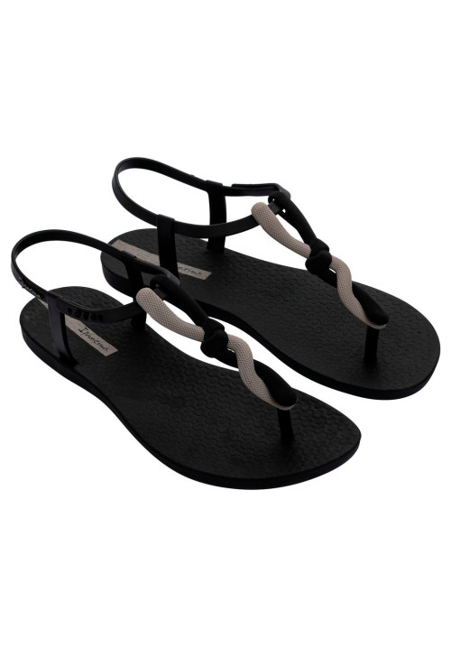IPANEMA 83770 CLASS DAILY SANDAL FEM BO183 BLACK GREY 