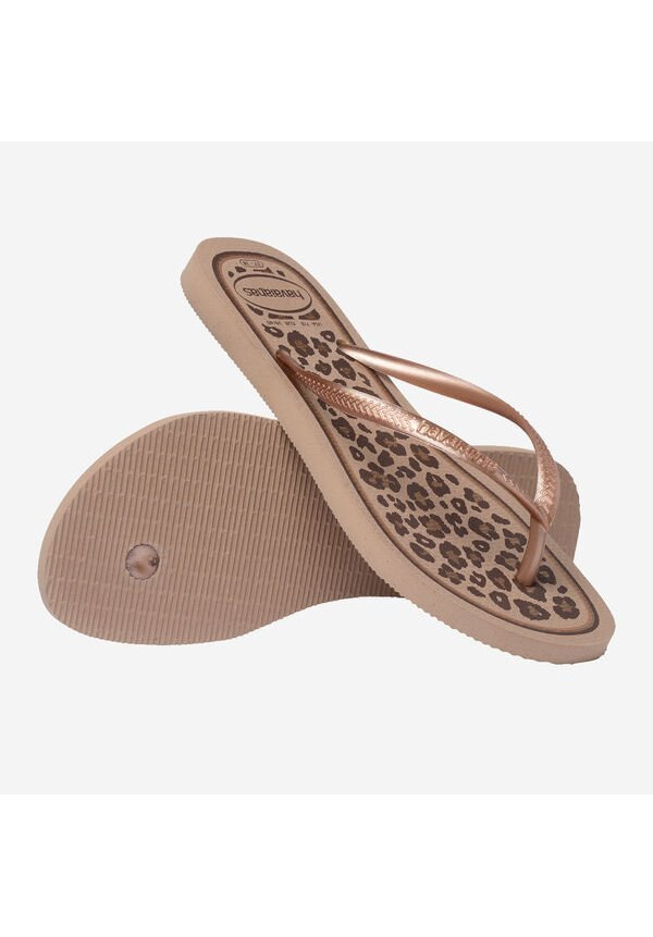 SLIM ANIMALS ROSE GOLD HAVAIANAS