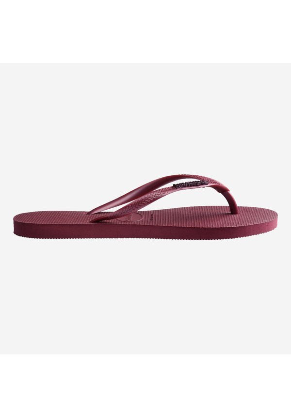 SLIM LOGO METALLIC AMARANTO HAVAIANAS