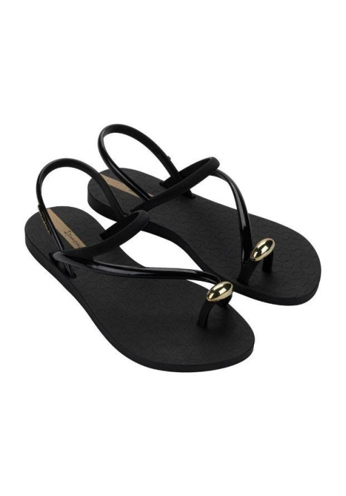 IPANEMA 27378 GLAM RING SANDAL BP793 BLACK BEIGE