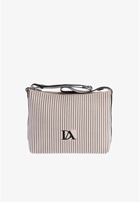 7855001 BOLSO HOMBRO NEGRO DON ALGODON 