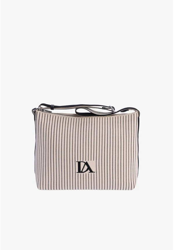 7855001 BOLSO HOMBRO NEGRO DON ALGODON 