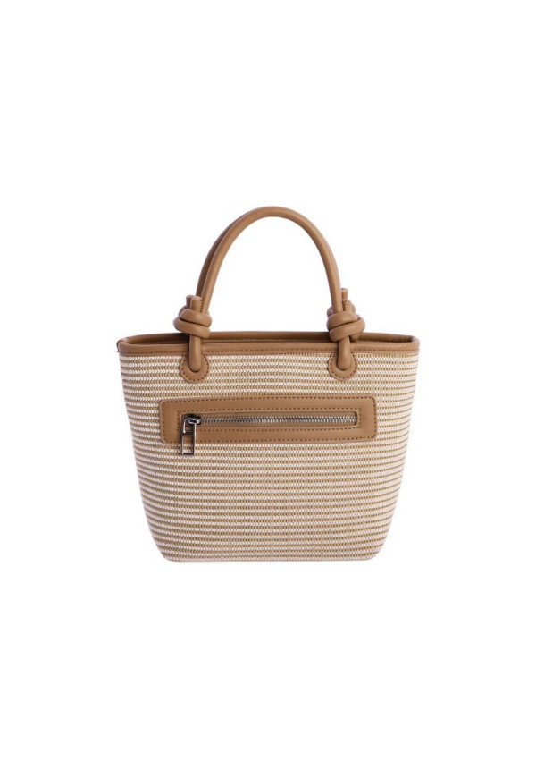 7815004 BOLSO MANO BEIGE DON ALGODON 
